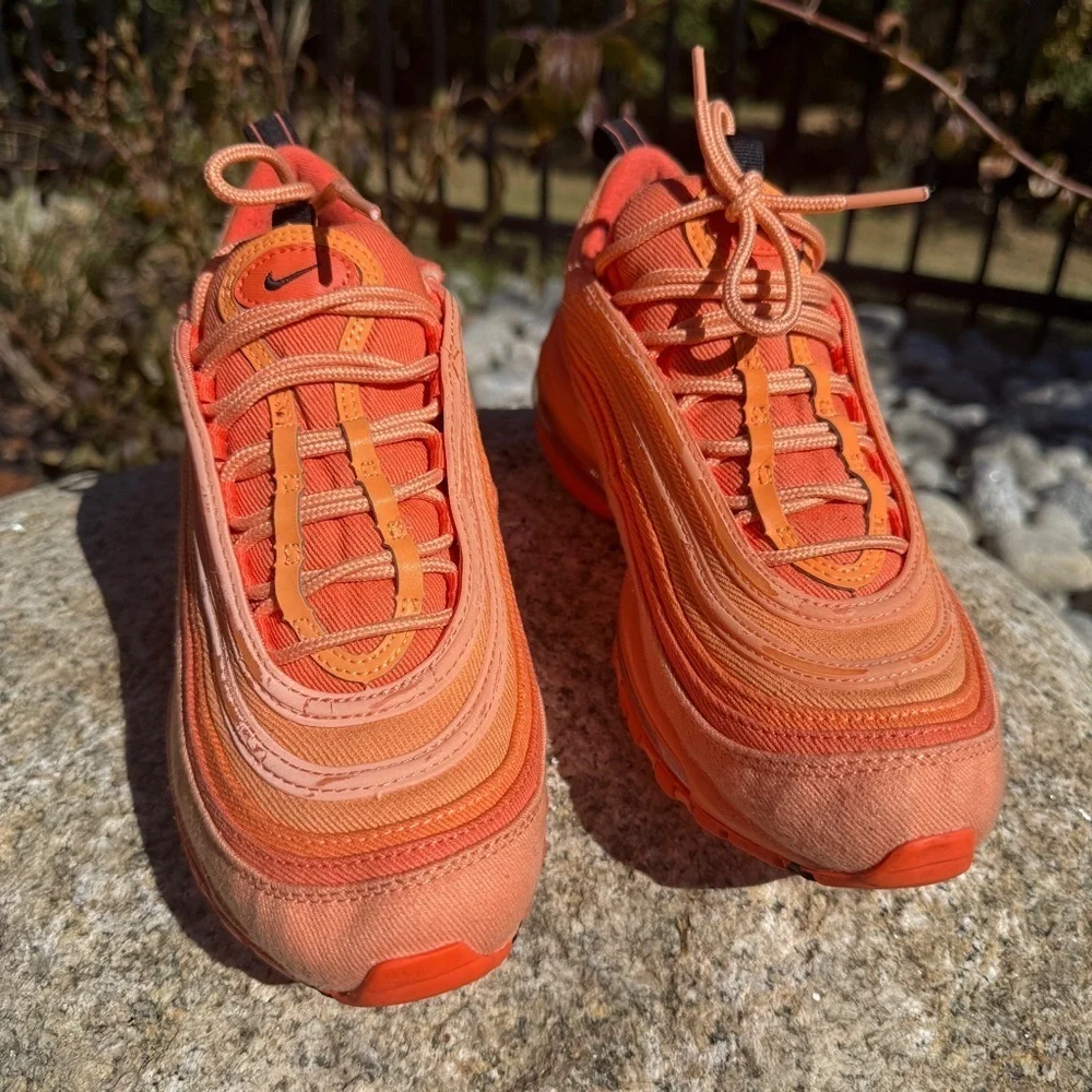 Nike Air Max 97 City Special Los Angeles Orange GS Size 6Y Womens 7.5 DH0148-800